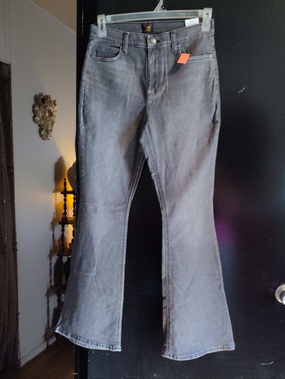 Lee Women's Gray Flare Jeans